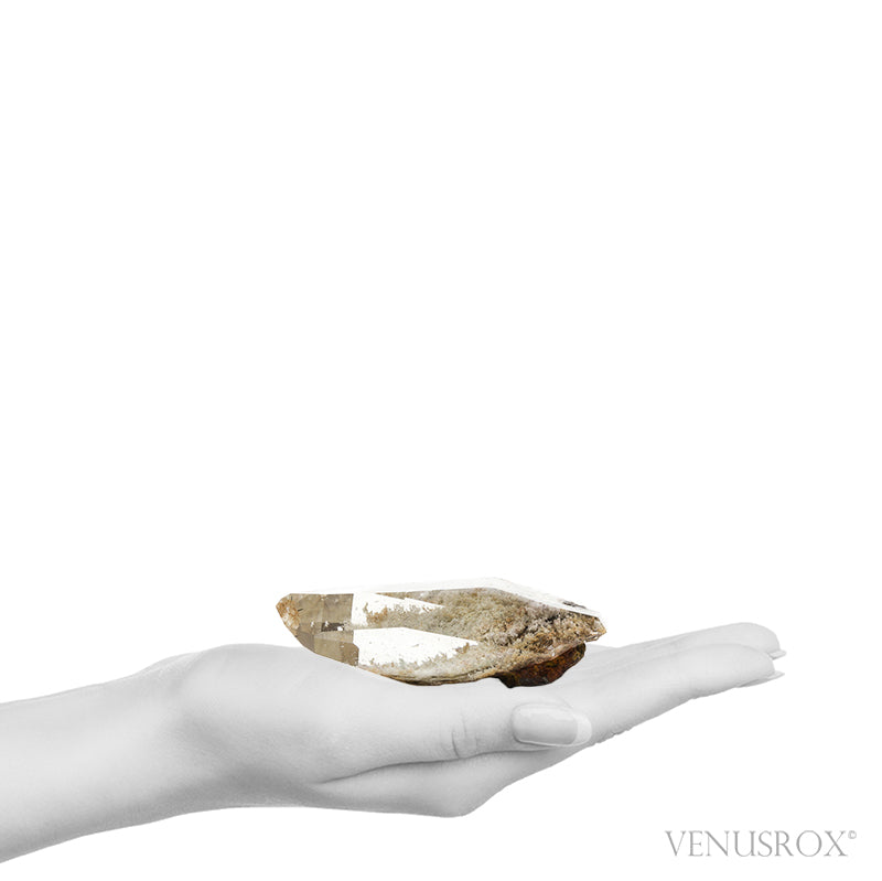 Lodalite Quartz Part Polished/Part Natural Point from Brazil | Venusrox