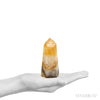 Golden Quartz Polished Point from Brazil | Venusrox