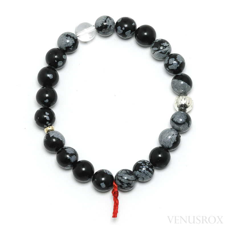 Snowflake hot sale obsidian bracelet