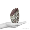Rubellite (Red Tourmaline) in Quartz & Feldspar Polished Crystal from Madagascar | Venusrox