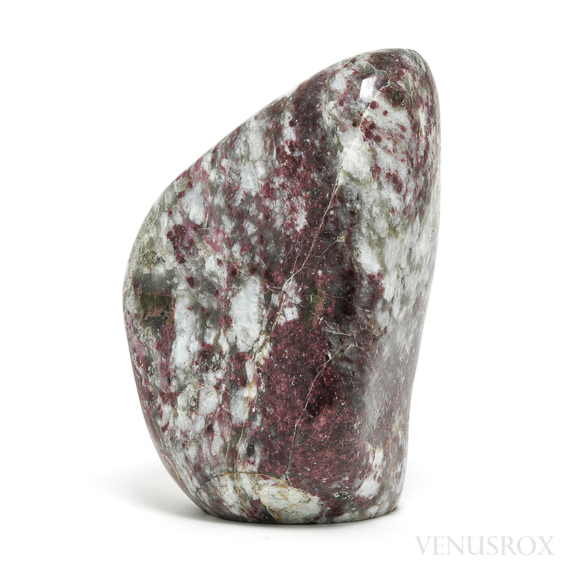 Rubellite (Red Tourmaline) in & Feldspar Polished Crystal | Venusrox