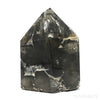 Smoky Phantom Elestial Quartz Part Polished/Part Natural Point from Brazil | Venusrox