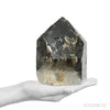 Smoky Phantom Elestial Quartz Part Polished/Part Natural Point from Brazil | Venusrox