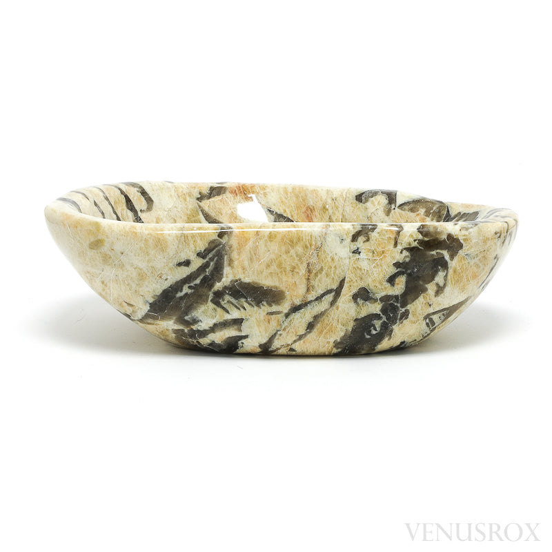 Graphic Feldspar Polished Bowl from Madagascar | Venusrox