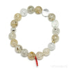 Mica in Golden Quartz Bead Bracelet from Madagascar | Venusrox