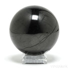 Shungite (Grade 2) Polished Sphere from Shunga, Karelia, Russia | Venusrox