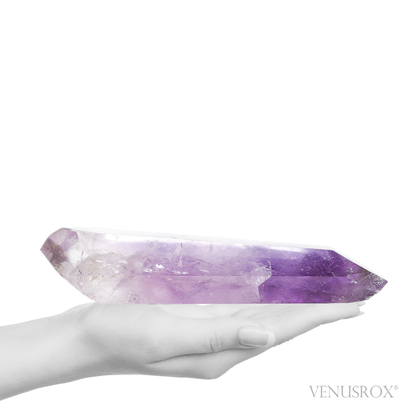 Amethyst Phantom Polished Double Terminated Point from Brazil | Venusrox