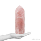 Rose Quartz Polished Point from Brazil | Venusrox