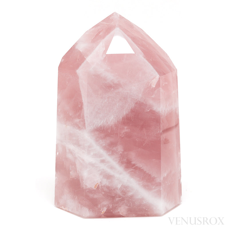 Rose Quartz Polished Point from Brazil | Venusrox
