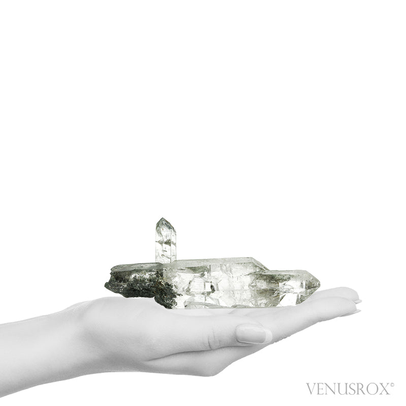 Himalayan Chlorite Quartz Natural Cathedral Point from the Indian Himalayas | Venusrox