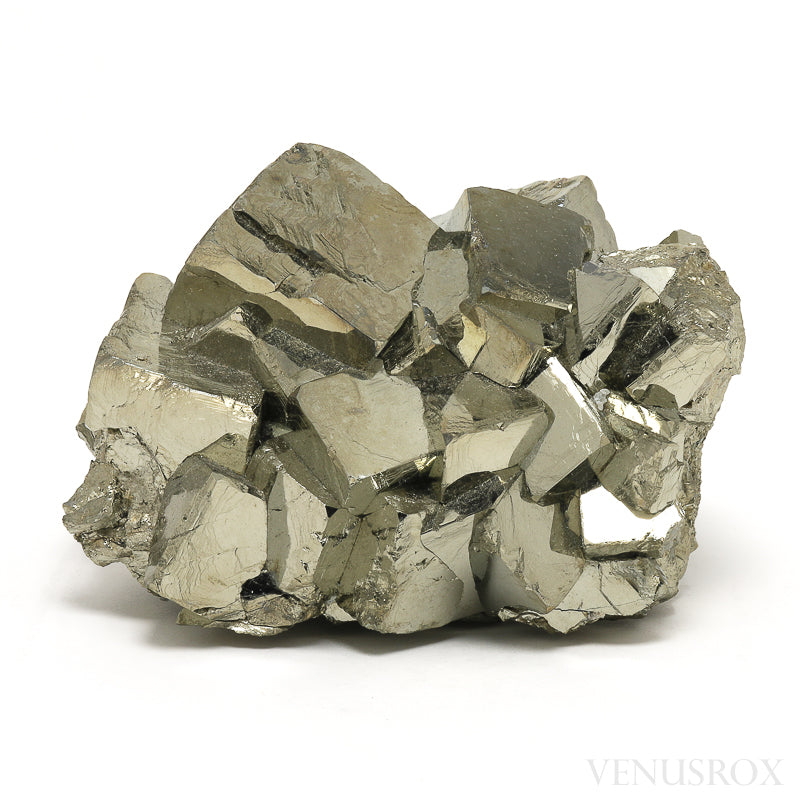 Pyrite Natural Cluster from the Huanzala Mine, Huallanca District, Huanuco Department, Peru | Venusrox