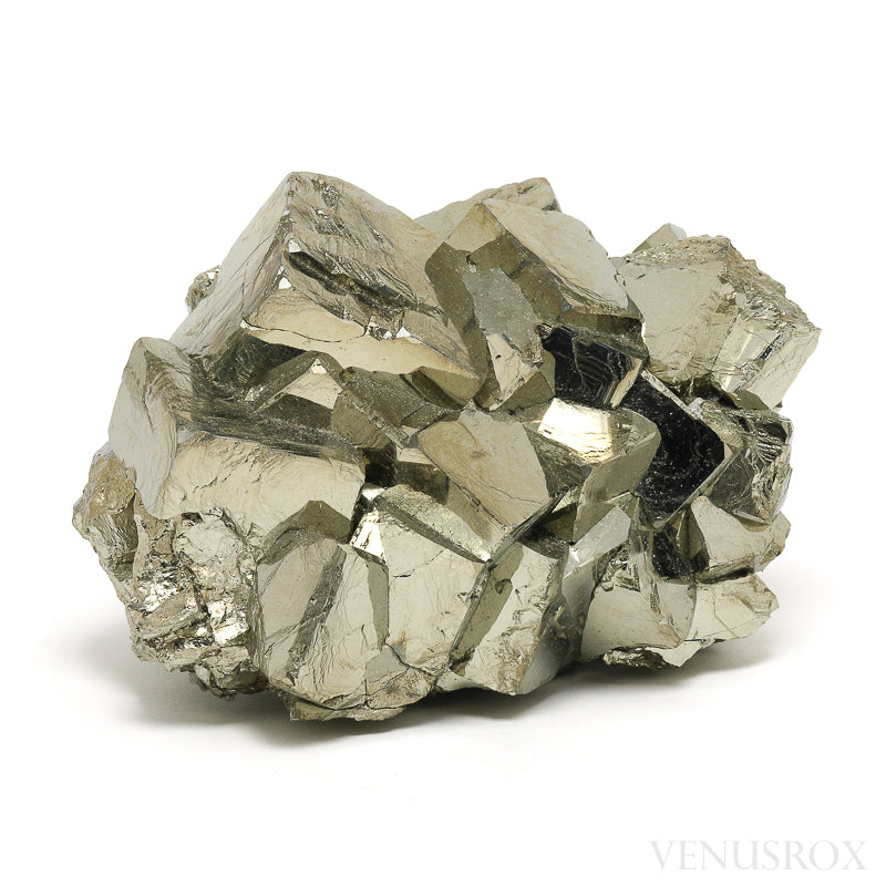 Pyrite Natural Cluster from the Huanzala Mine, Huallanca District, Huanuco Department, Peru | Venusrox