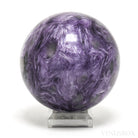 Charoite with Aegirine Polished Sphere from Sakha Republic, Siberia, Russia | Venusrox