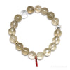 Golden Rutilated Quartz Bracelet from Brazil | Venusrox