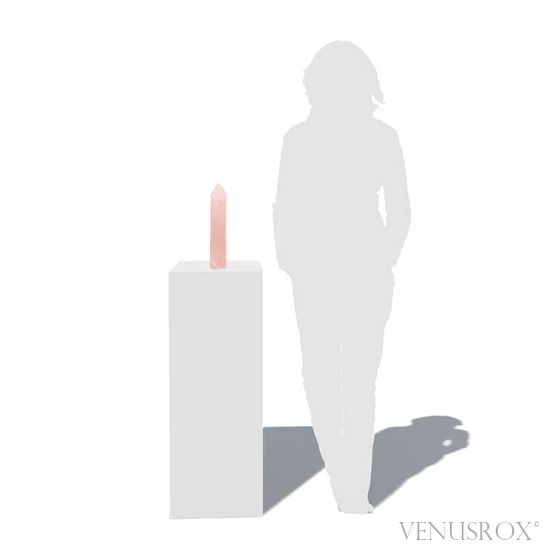 Rose Quartz Polished Point from Brazil | Venusrox