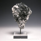 Quartz with Apophyllite & Ilvaite Natural Cluster from Vtoroy Sovetskiy Mine, Dalnegorsk, Primorskiy Kray, Russia mounted on a bespoke stand | Venusrox