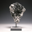 Quartz with Apophyllite & Ilvaite Natural Cluster from Vtoroy Sovetskiy Mine, Dalnegorsk, Primorskiy Kray, Russia mounted on a bespoke stand | Venusrox