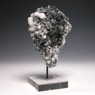 Quartz with Apophyllite & Ilvaite Natural Cluster from Vtoroy Sovetskiy Mine, Dalnegorsk, Primorskiy Kray, Russia mounted on a bespoke stand | Venusrox