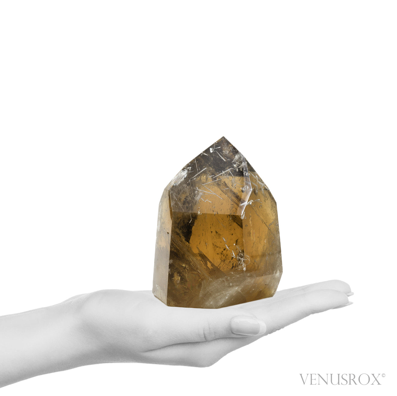 Natural Citrine Polished Point from Brazil | Venusrox