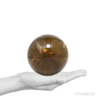 Natural Cognac Citrine Polished Sphere from Brazil | Venusrox