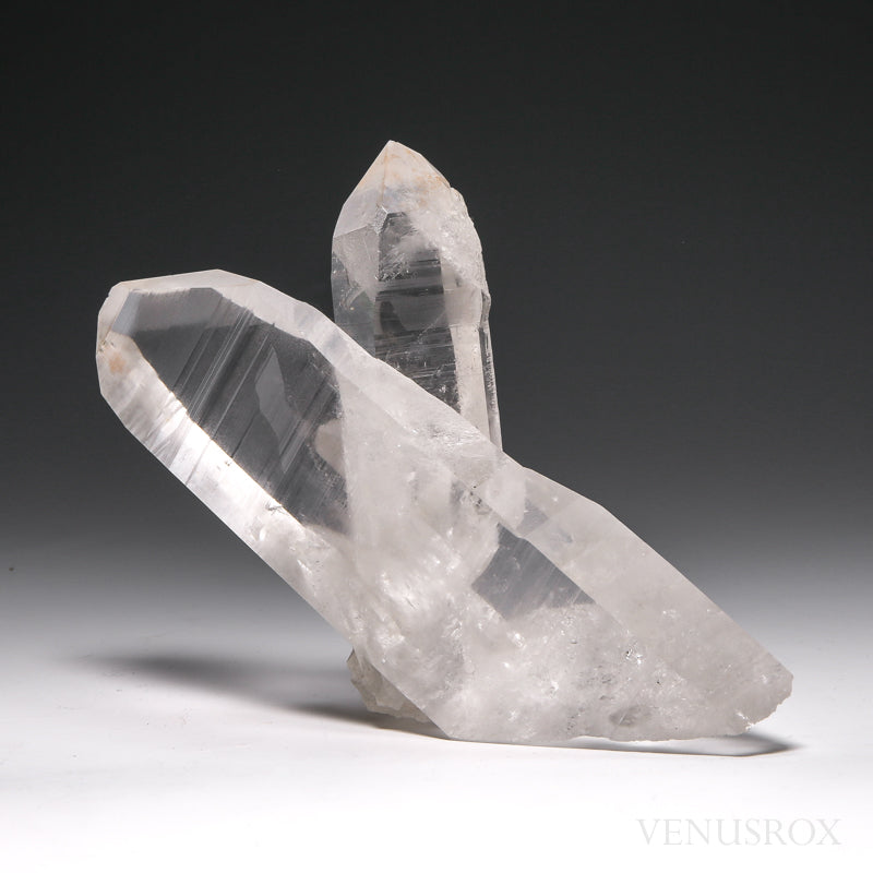 Lemurian Quartz Self Healed Natural Cluster from Brazil | Venusrox