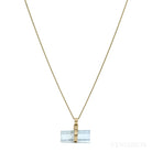 Aquamarine Polished Crystal Pendant from Afghanistan | Venusrox