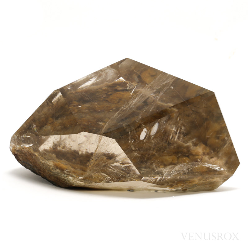 Smoky Rutilated Lodalite Quartz Polished/Natural Crystal from Brazil | Venusrox