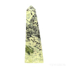 Serpentine with Pyrite Polished Point from Peru | Venusrox